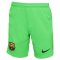 2021-2022 Barcelona Home Goalkeeper Shorts (Green) - Kids
