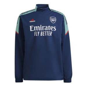 Arsenal 2021-2022 EU Hybrid Top (Blue)