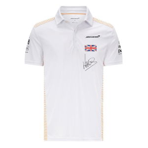2020 McLaren Lando Norris Polo Shirt (White)
