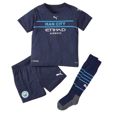 2021-2022 Man City 3rd Mini Kit