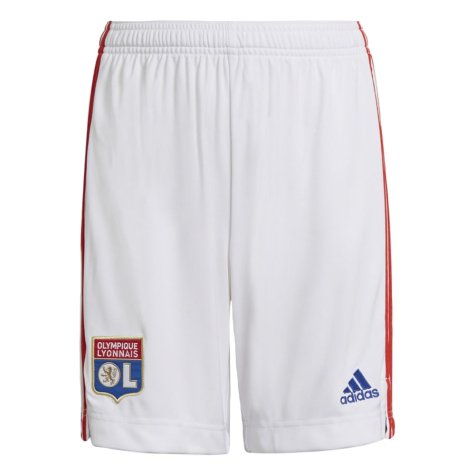 2021-2022 Lyon Home Shorts (White)