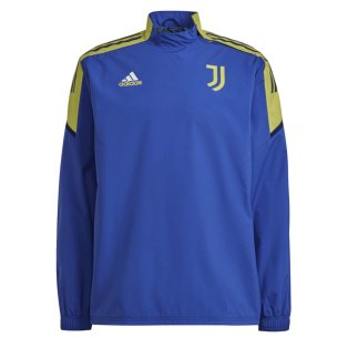 2021-2022 Juventus EU Hybrid Top (Blue)