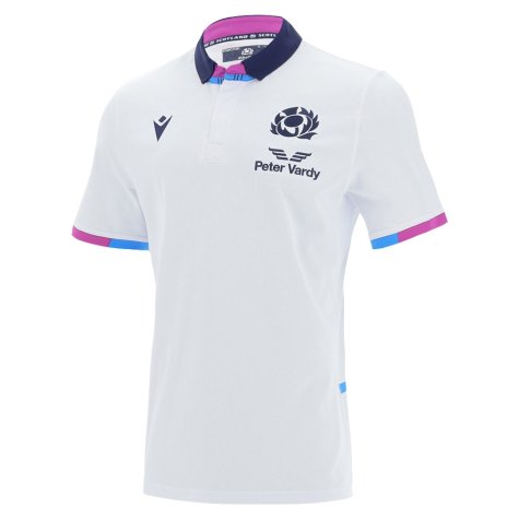 2021-2022 Scotland Away Cotton Rugby Shirt
