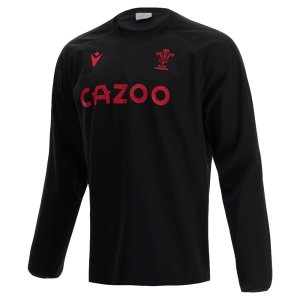 2021-2022 Wales Contact Training Top (Black)