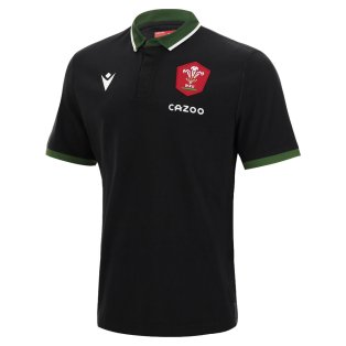 2021-2022 Wales Alternate SS Cotton Rugby Shirt