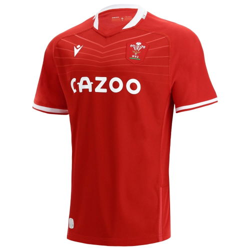 2021-2022 Wales Home Poly Rugby Shirt (Kids)
