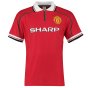 1999 Manchester United Home Football Shirt