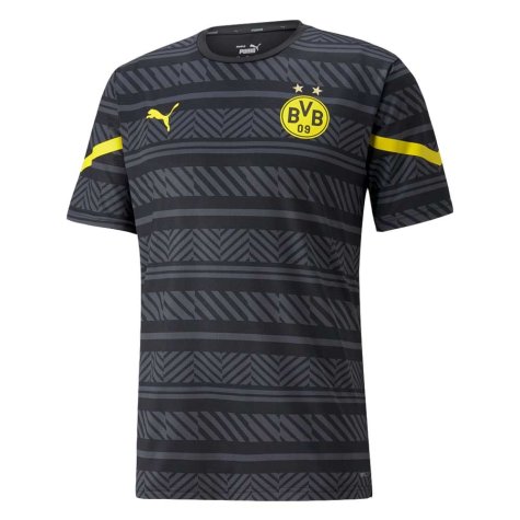 2021-2022 Borussia Dortmund Prematch Jersey (Black)