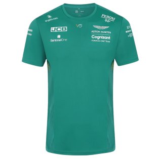 2022 Aston Martin Official Team Driver Tee Vettel (Green)