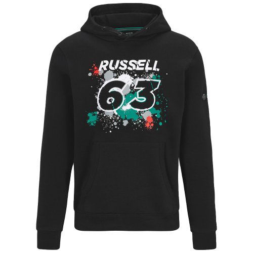 2022 Mercedes George Russell #63 Hoodie (Black)