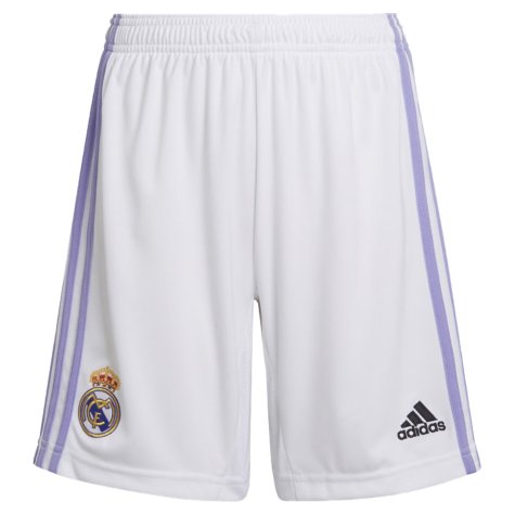 2022-2023 Real Madrid Home Shorts (White) - Kids