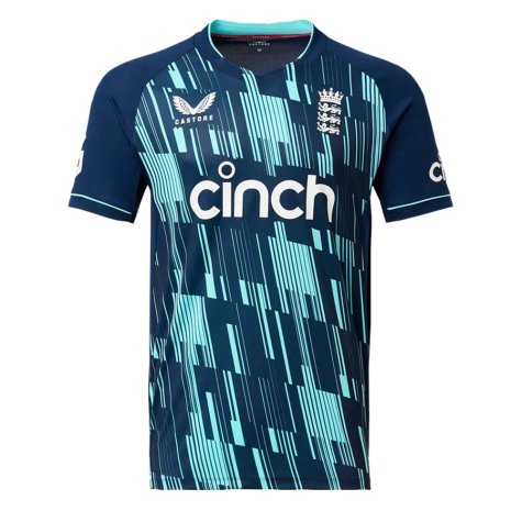 2022 England ODI Cricket Replica Short Sleeve T-Shirt