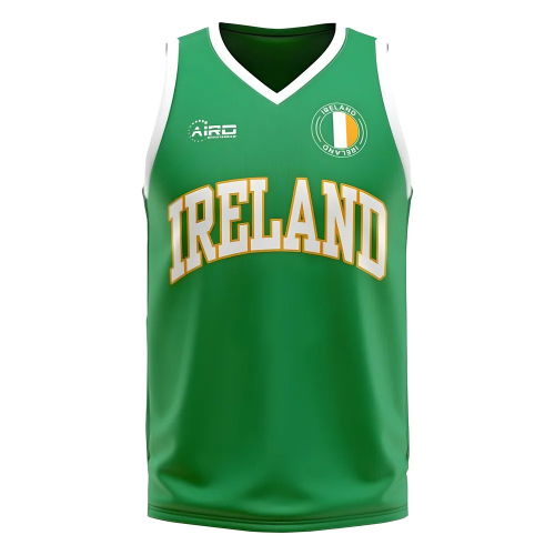 Ireland Home Concept Basketball Shirt