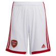 2022-2023 Arsenal Home Shorts (White)