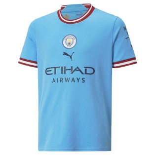 2022-2023 Man City Home Shirt (Kids)