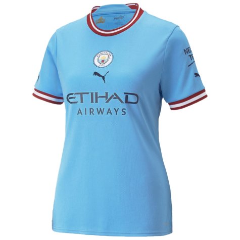 2022-2023 Man City Home Shirt (Ladies)