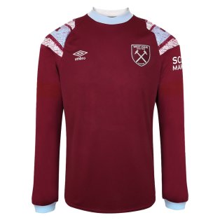 2022-2023 West Ham LS Home Shirt (Kids)