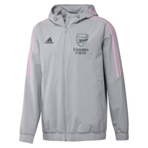 2022-2023 Arsenal Allweather Jacket (Clear Onix)