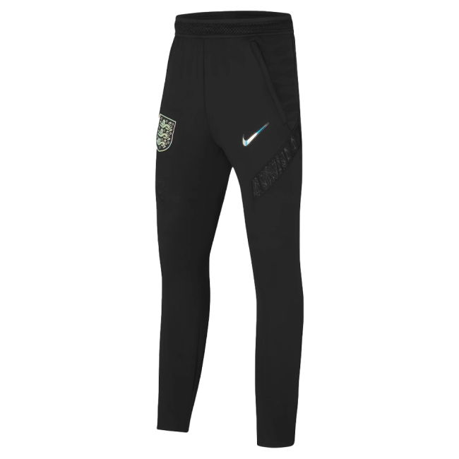 2021-2022 England Training Pants (Black) - Kids