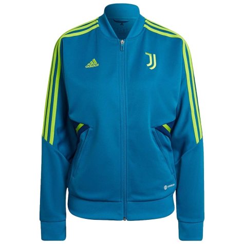 2022-2023 Juventus Training Jacket (Active Teal) - Ladies