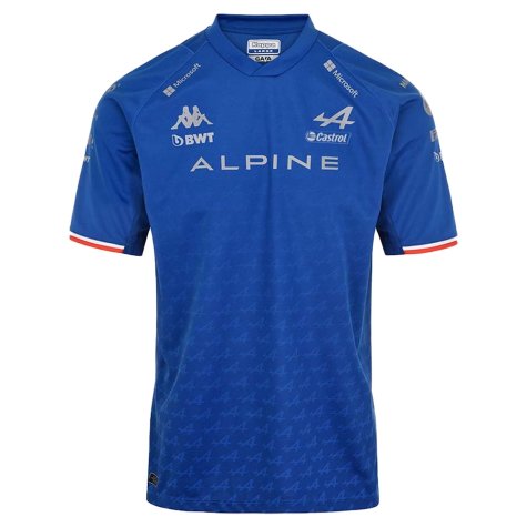 2022 Alpine Team Esteban Ocon Driver Tee (Blue)