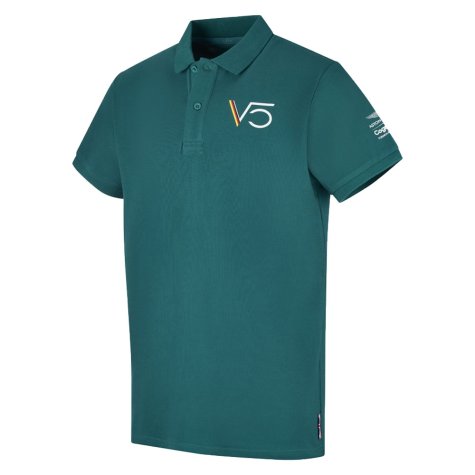 2022 Aston Martin Official SV Polo Shirt (Green)