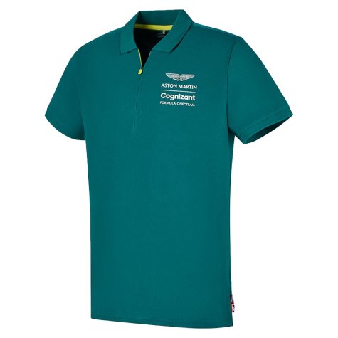 2022 Aston Martin Lifestyle Polo Shirt (Green)