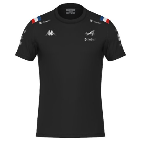 2022 Alpine Team T-Shirt (Black) [331915W_005] - Uksoccershop