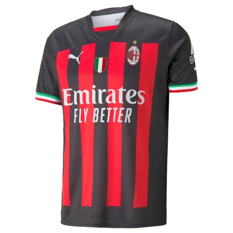 2022-2023 AC Milan Home Shirt (Kids)