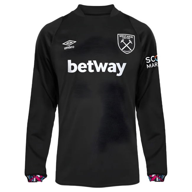 2022-2023 West Ham Long Sleeve Away Shirt