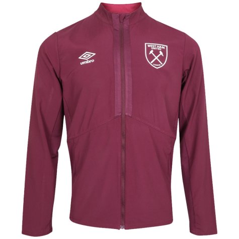 2022-2023 West Ham Presentation Jacket (U) - Grape Wine