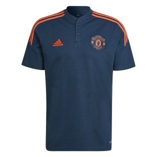 2022-2023 Man Utd Polo Shirt (Navy)