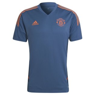 2022-2023 Man Utd Training Shirt (Blue)