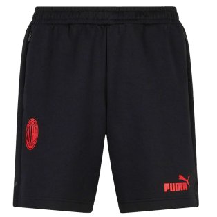 2022-2023 AC Milan Casuals Shorts (Black)