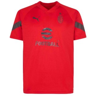 2022-2023 AC Milan Training Jersey (Red) - Kids