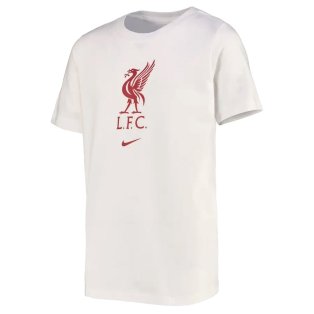 2022-2023 Liverpool Crest Tee (White)