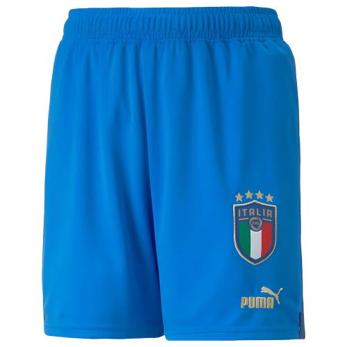 2022-2023 Italy Home Shorts (Blue) - Kids