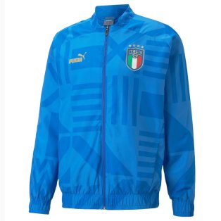 2022-2023 Italy Home Pre-Match Jacket (Blue)