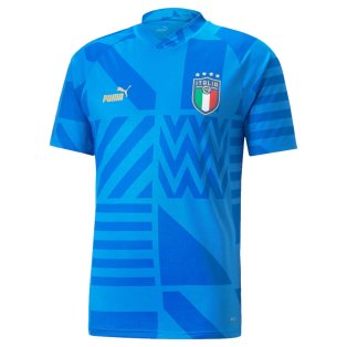 2022-2023 Italy Home Pre-Match Jersey (Blue)