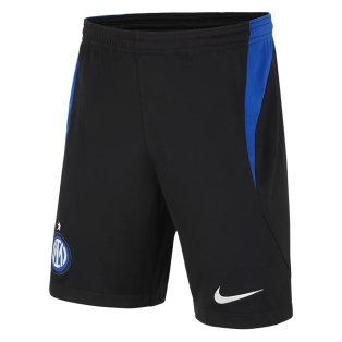 2022-2023 Inter Milan Home Shorts (Black) - Kids