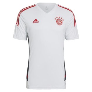2022-2023 Bayern Munich Training Shirt (White) [HB0621] - Uksoccershop