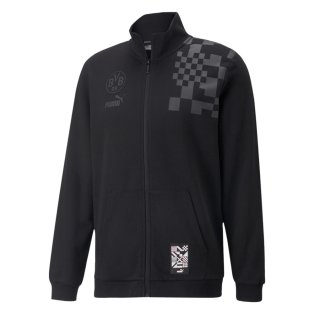 2022-2023 Borussia Dortmund FTBLCulture Track Jacket (Black)