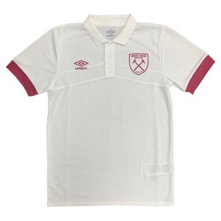 2022-2023 West Ham Poly Polo (U) - White
