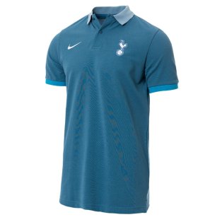 2022-2023 Tottenham CL Core Polo Shirt (Rift Blue)
