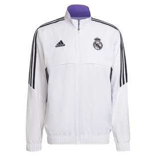 2022-2023 Real Madrid Presentation Jacket (White)