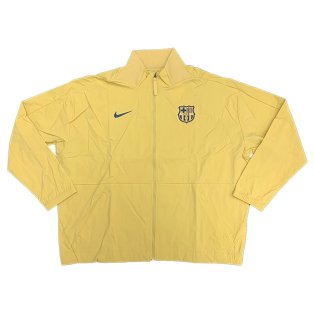 2022-2023 Barcelona Pre-Match Jacket (Gold) - Ladies