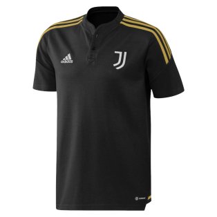 2022-2023 Juventus Training Polo Shirt (Black)
