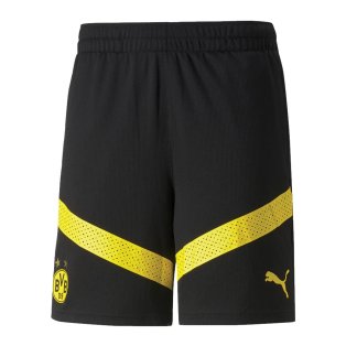 2022-2023 Borussia Dortmund Training Shorts (Black-Yellow)