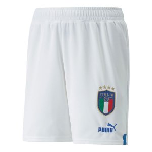 2022-2023 Italy Home Shorts (White) - Kids