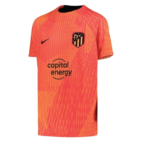 2022-2023 Atletico Madrid Pre-Match Shirt (Laser Crimson) - Kids